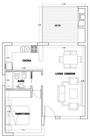 AMANECERES RESIDENCE - 2 AMBIENTES VENTA