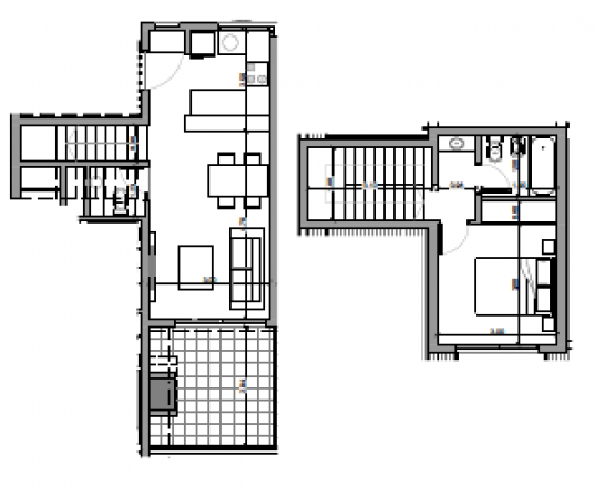 RANDOM CONDOMINIO - Duplex 2 ambientes