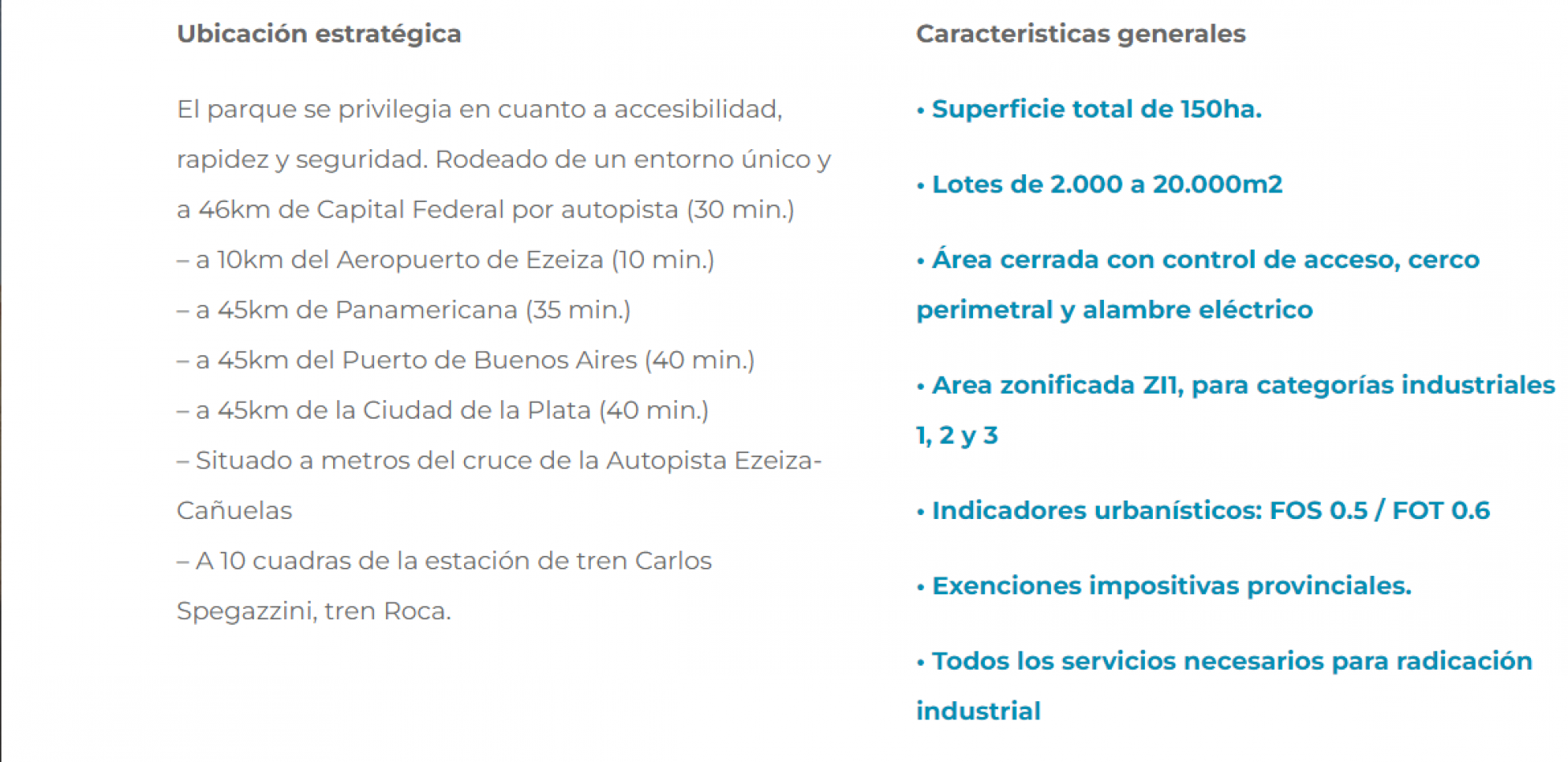 PARQUE INDUSTRIAL SPEGAZZINI - LOTE 2.142 m2